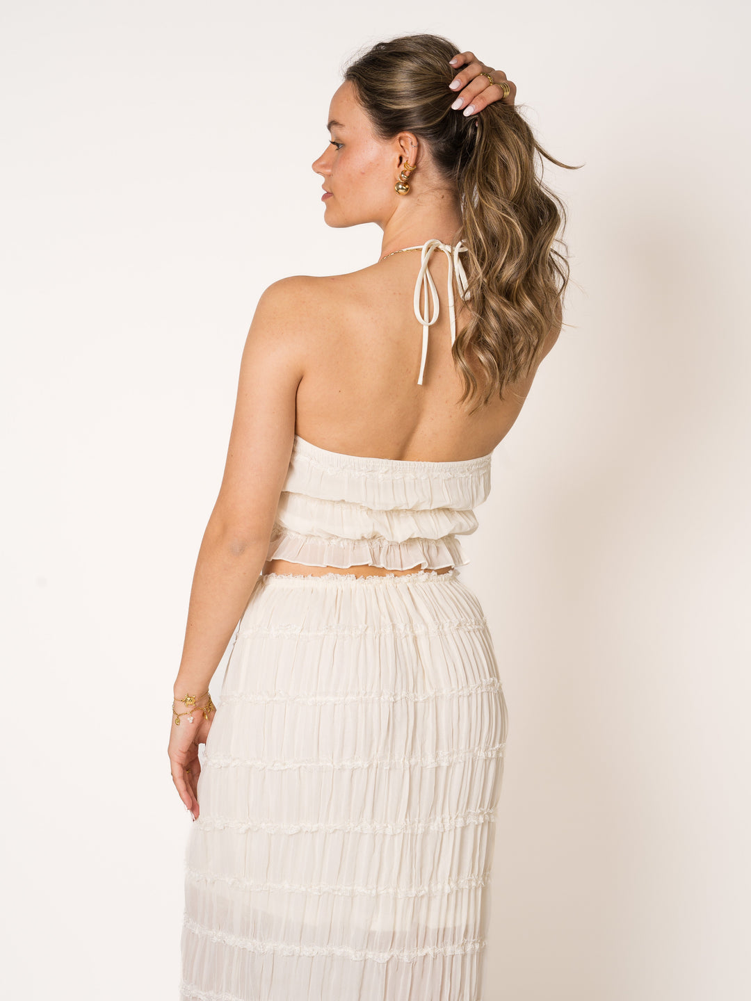 Lida | Elegantes Rüschen-Set