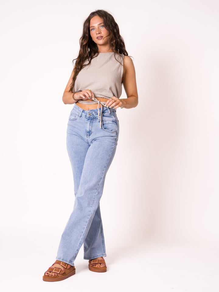 Emmelia | Leichtes Musselin Tanktop