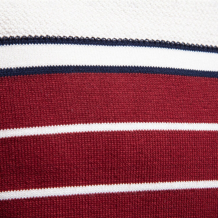 Vireo | Gestreifter Strickpullover Herren