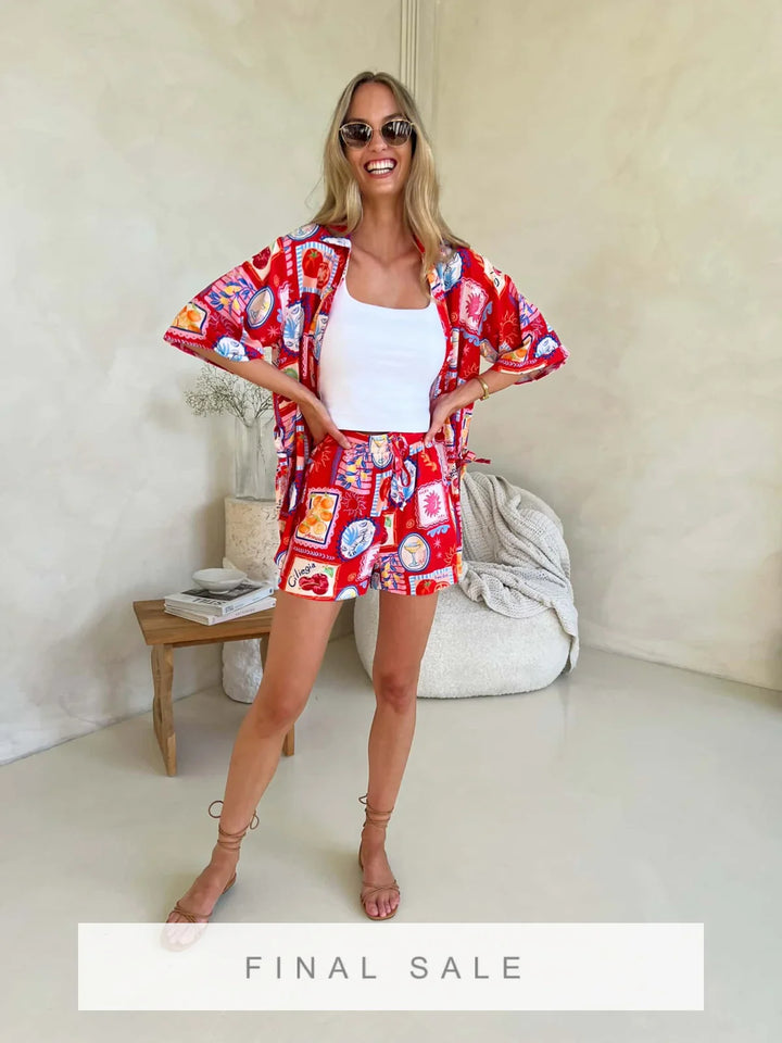 Delysia | Zweiteiliges Boho Sommer-Set