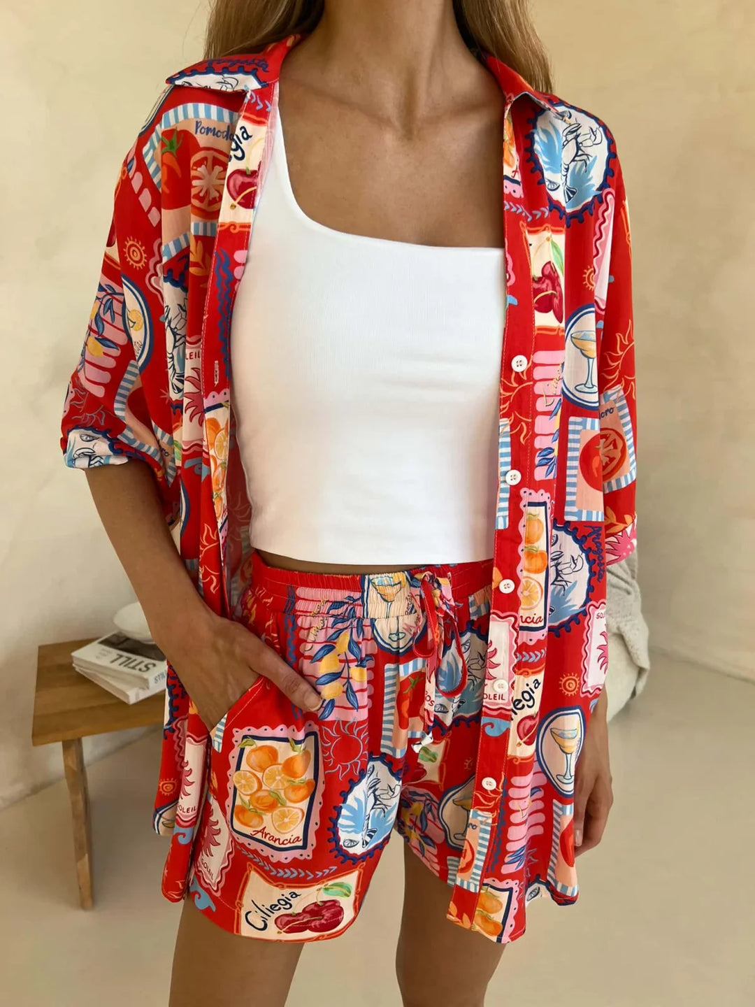 Delysia | Zweiteiliges Boho Sommer-Set
