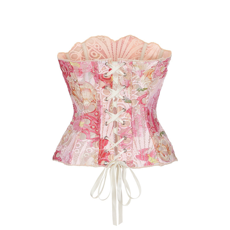 Nerithia | Elegantes Spitzen-Sommerkorsett