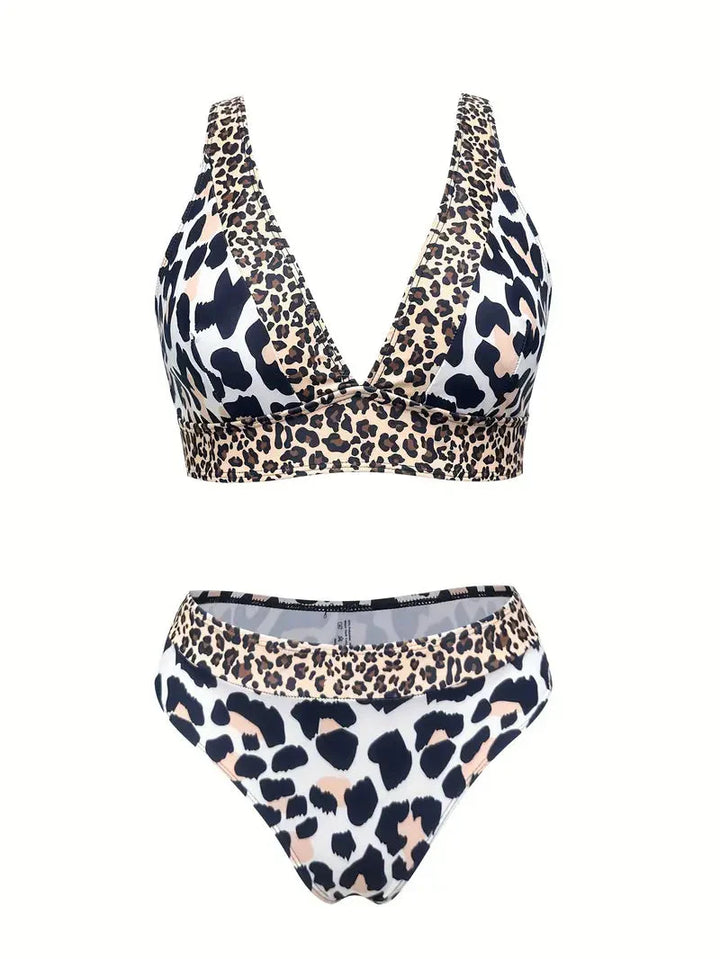 Xandra | Bikini-Set mit V-Ausschnitt