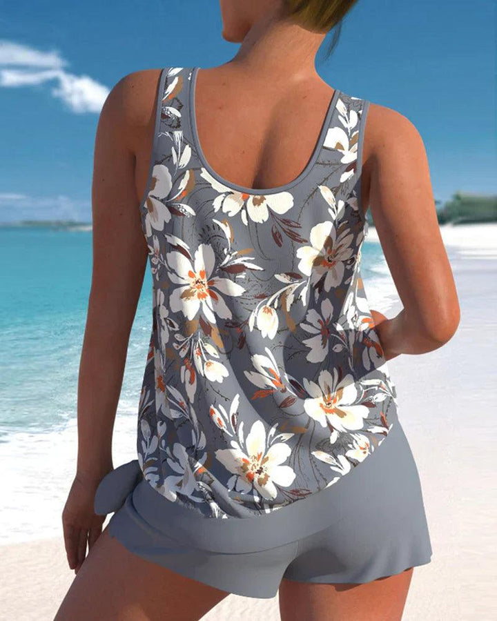 Ilira | Blumenprint Tankini-Set Damen