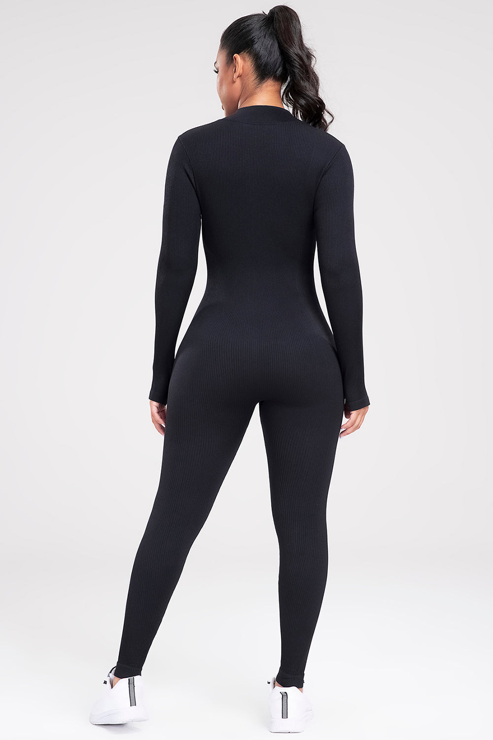 Marelda | Figurbetonter Reißverschluss-Jumpsuit