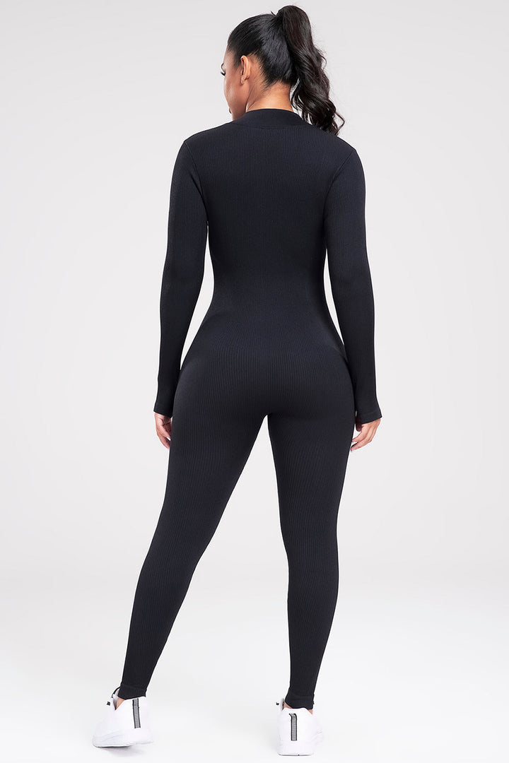 Marelda | Figurbetonter Reißverschluss-Jumpsuit
