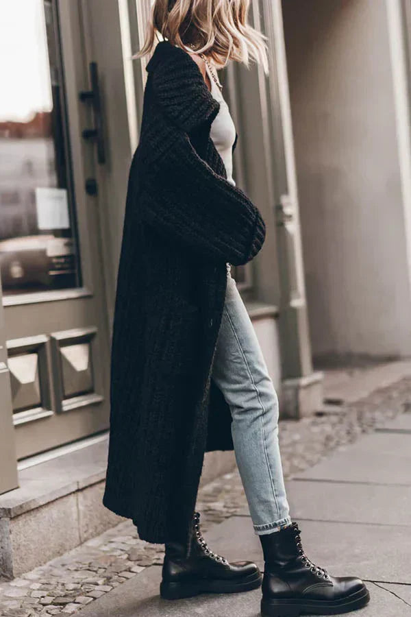 Artemisia | Strick-Cardigan mit Knöpfen und Taschen