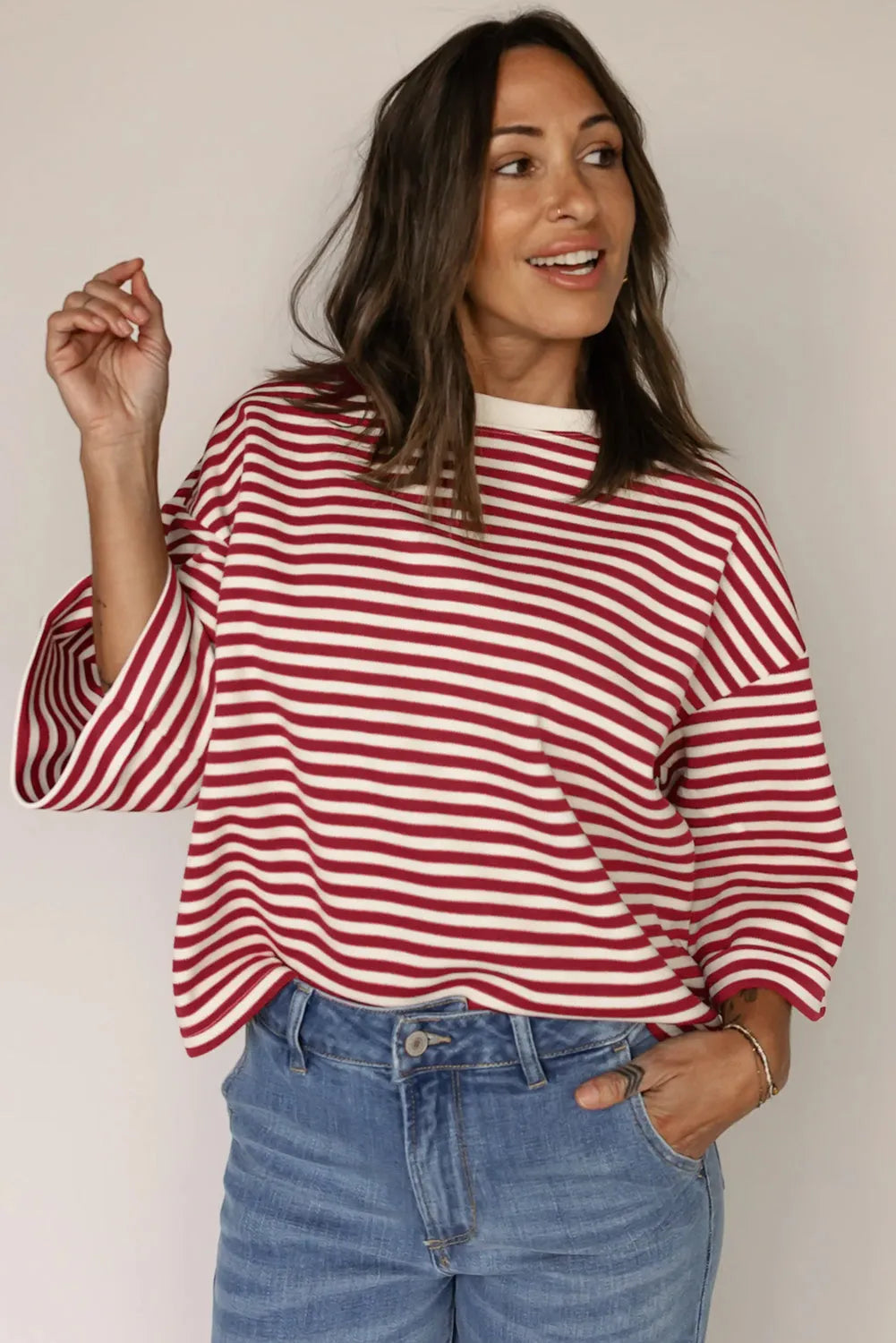 Usmira | Gestreiftes Damen T-Shirt