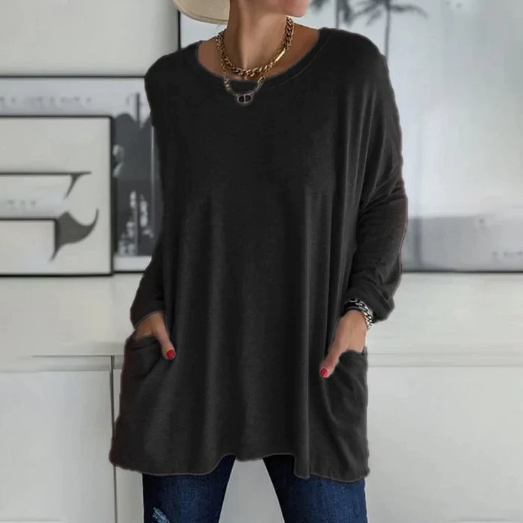 Gioia | Lässiger warmer Pullover in Übergröße