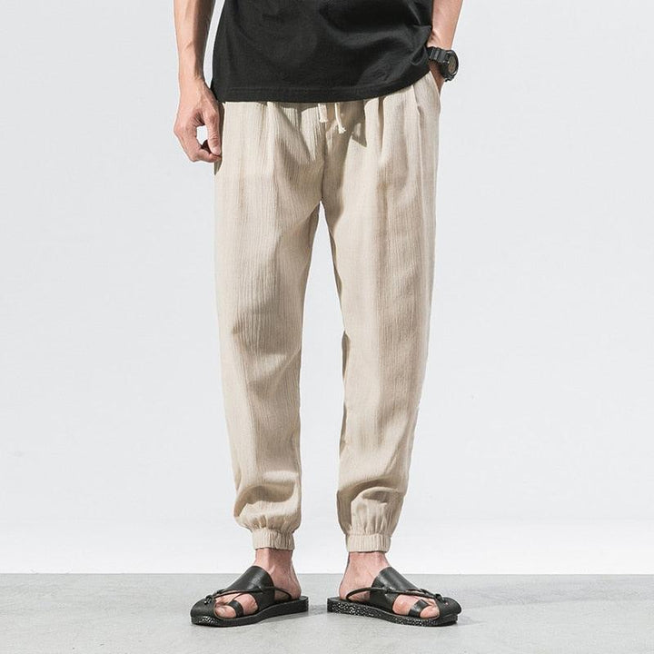 Harlan | Boho Leinen Haremhose