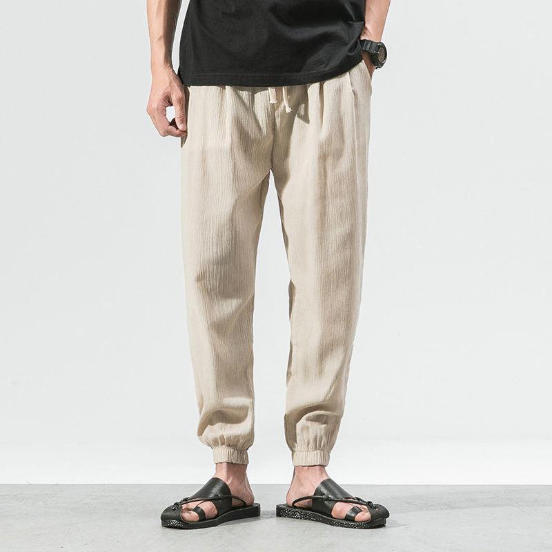 Harlan | Boho Leinen Haremhose