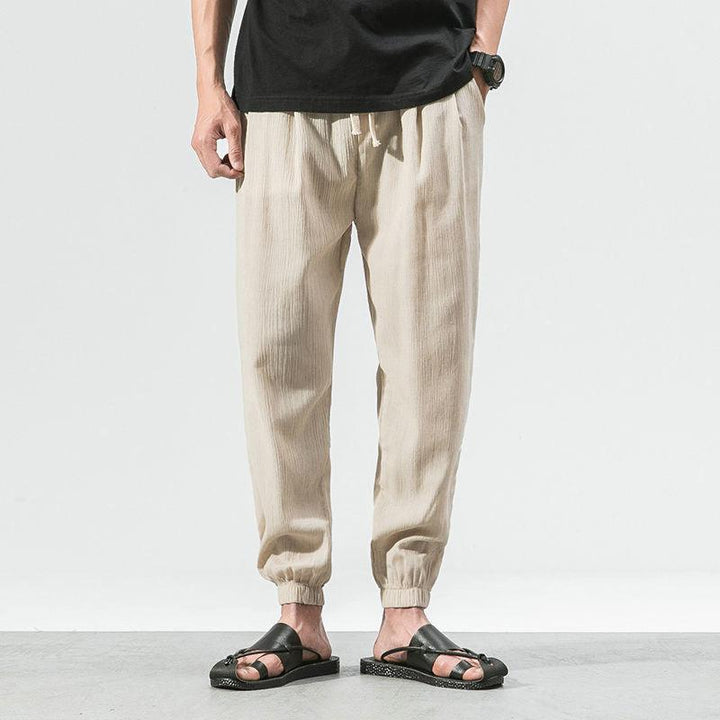 Harlan | Boho Leinen Haremhose