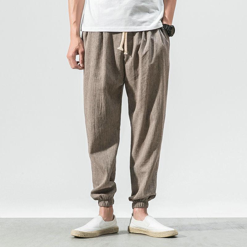 Harlan | Boho Leinen Haremhose