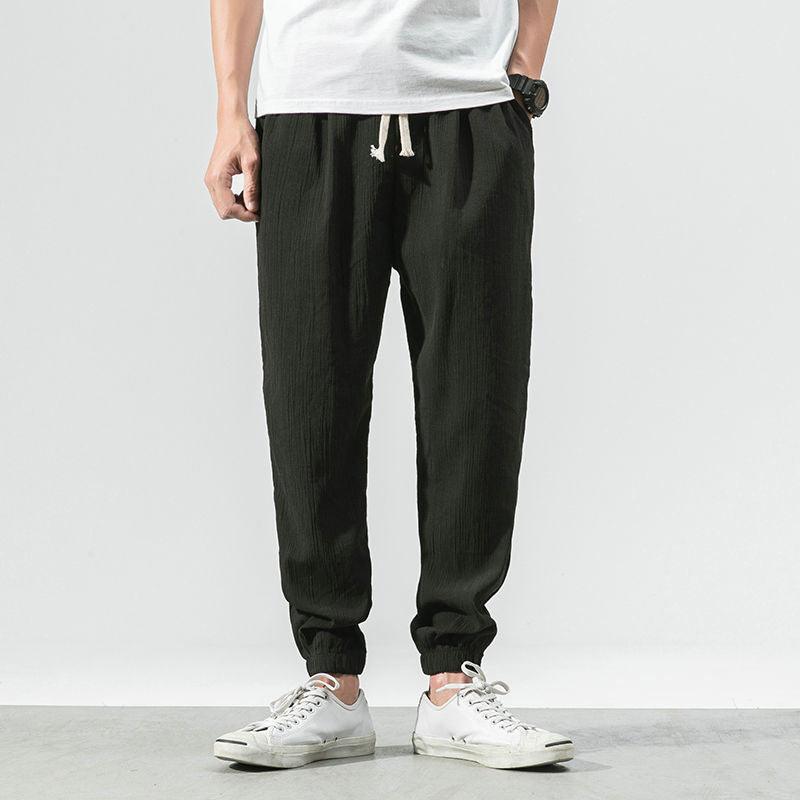 Harlan | Boho Leinen Haremhose