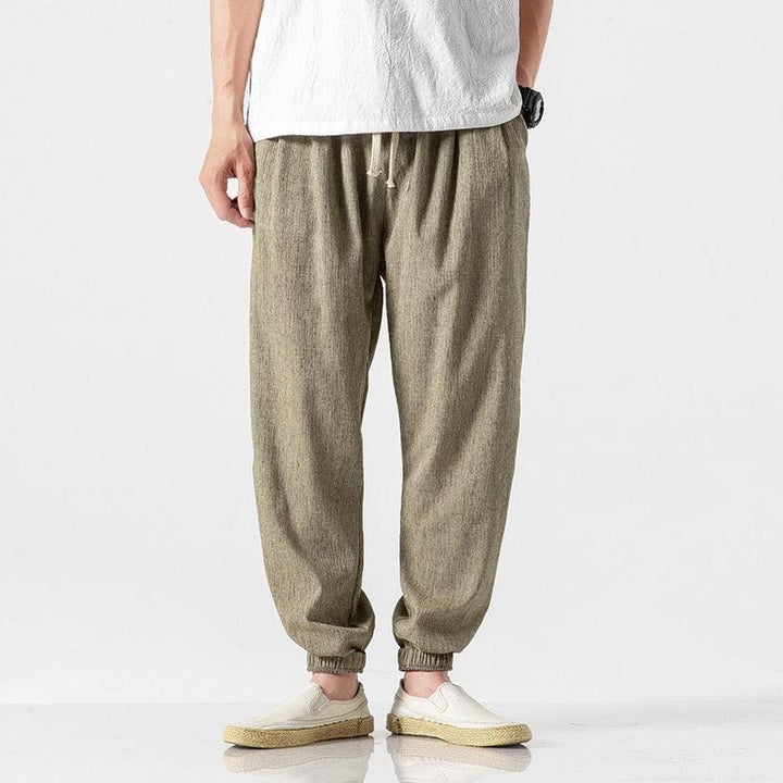 Harlan | Boho Leinen Haremhose