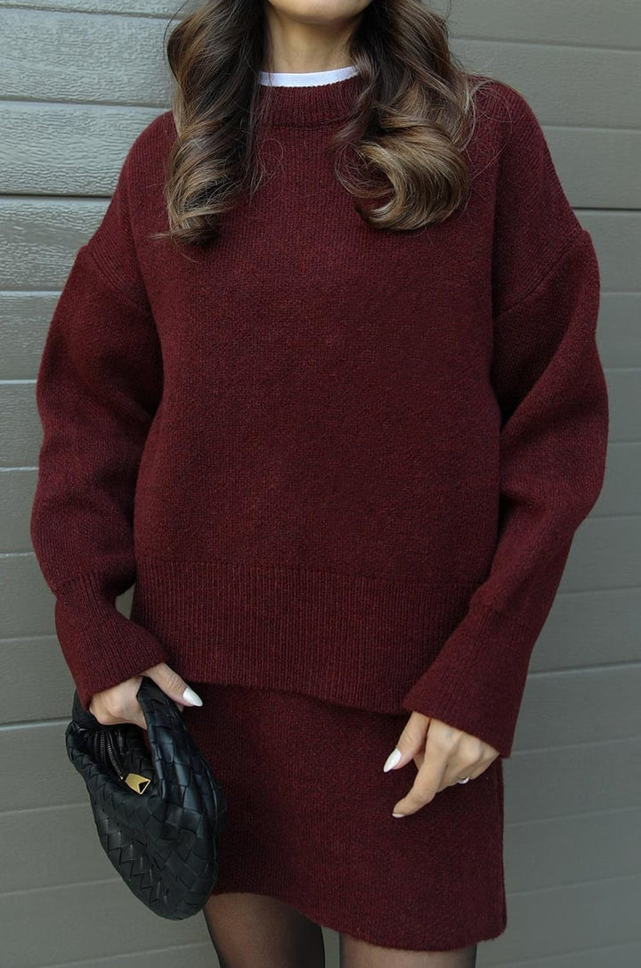 Cassia | Gestricktes Set