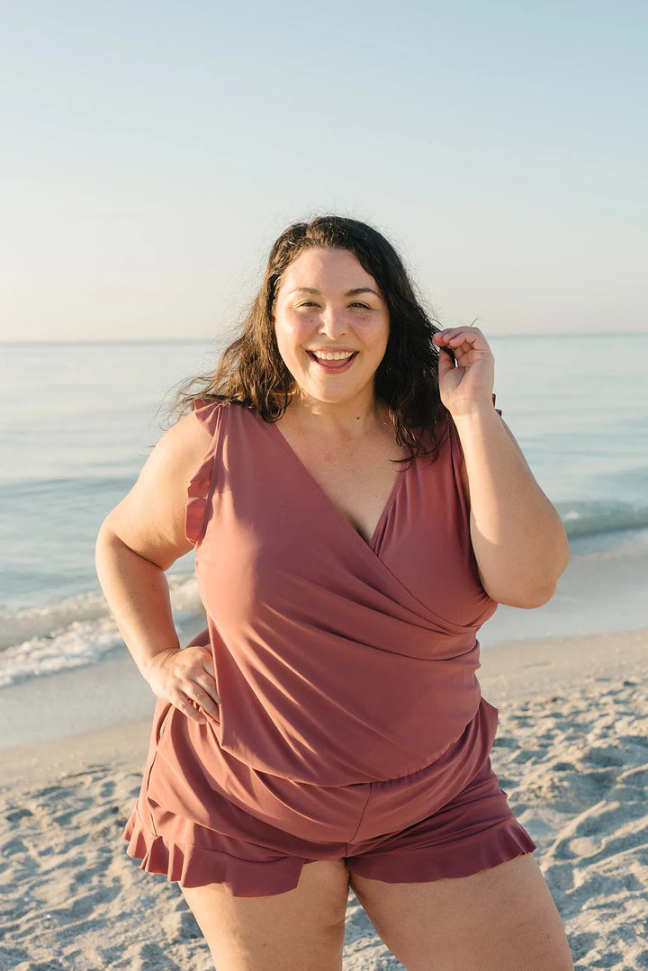 Xylona | Plus Size Badeanzug für Frauen