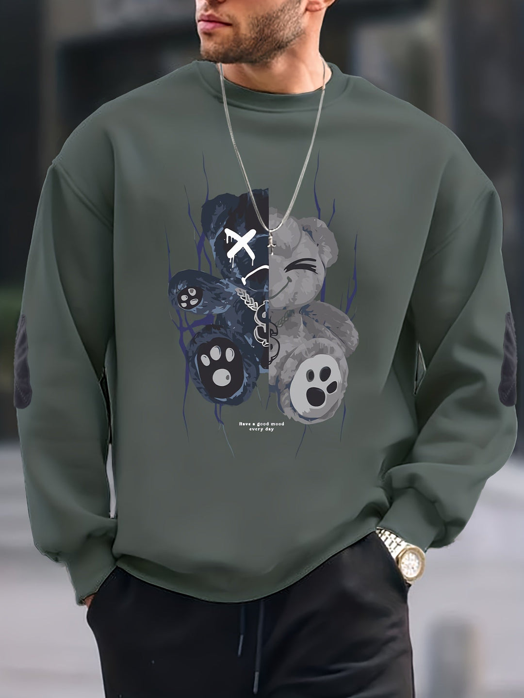 Dion | Herrenpullover mit Rundhalsausschnitt elegant und langlebig