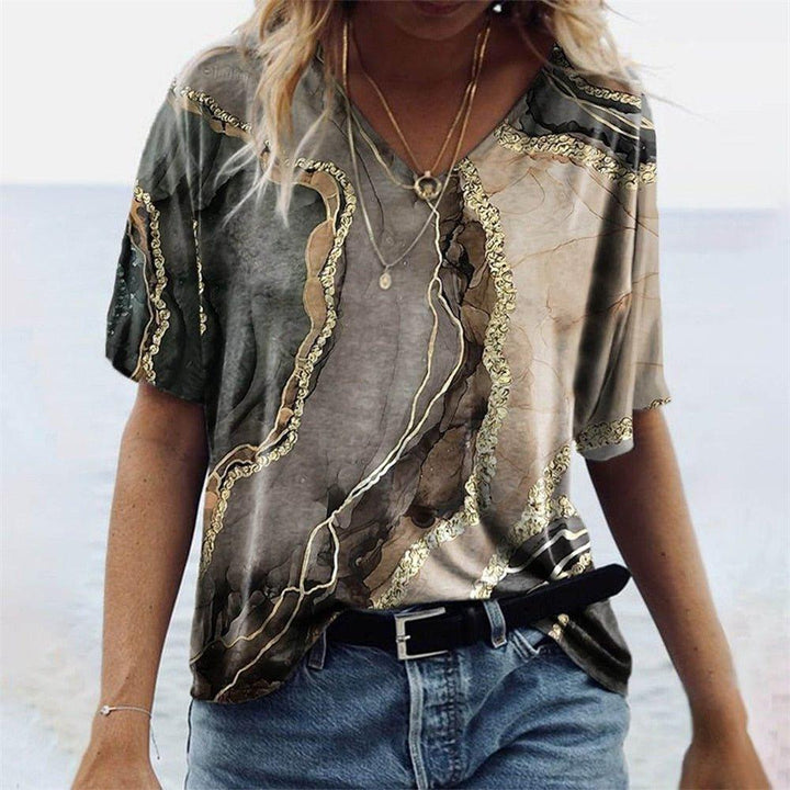 Cassianya | Luftige Printbluse für Damen