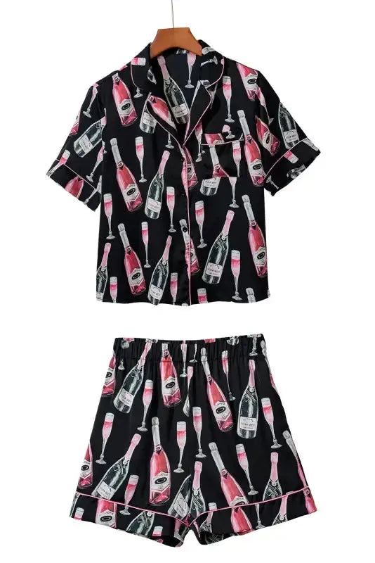 Zaylith | Seidiges Pyjama Set Damen