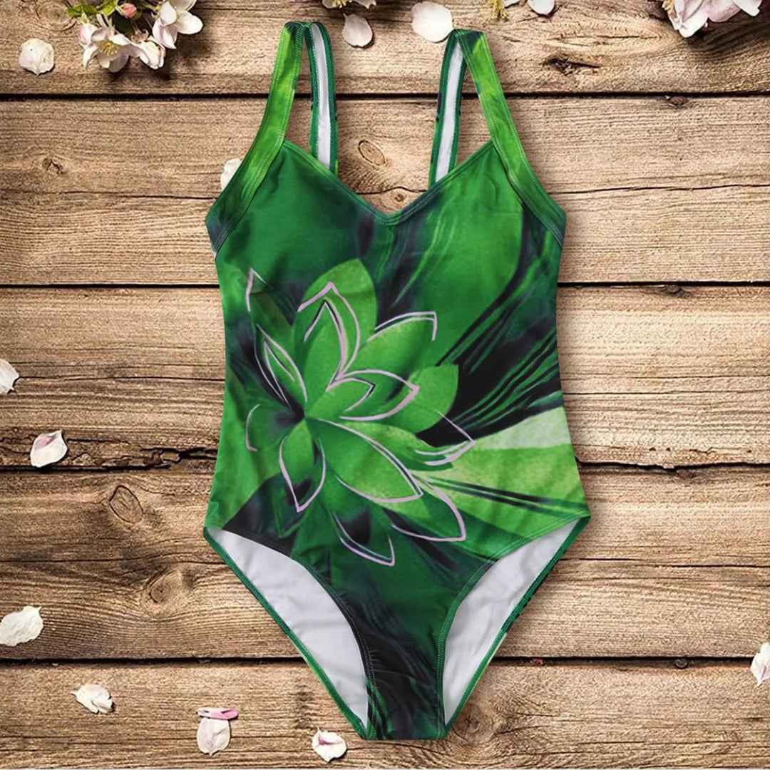 Griselia | Eleganter Badeanzug mit Blumenprint