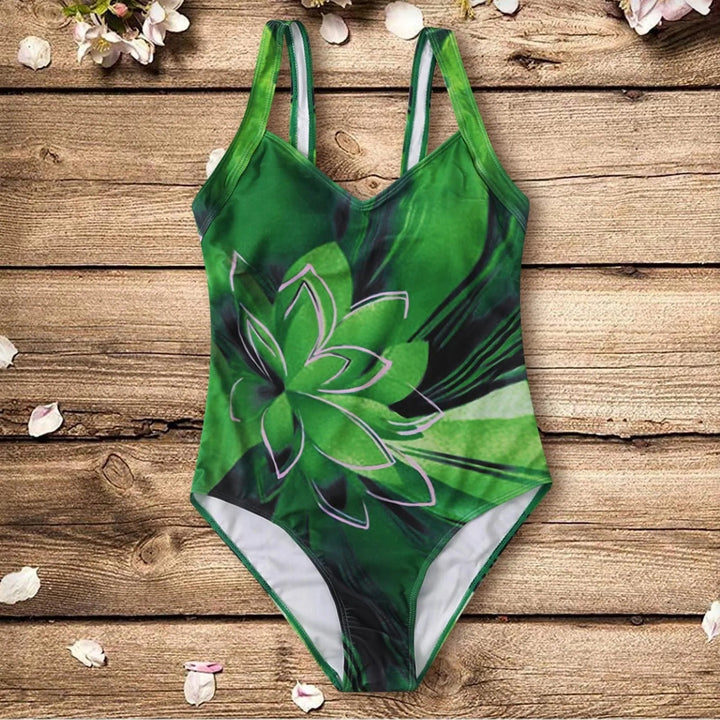 Griselia | Eleganter Badeanzug mit Blumenprint