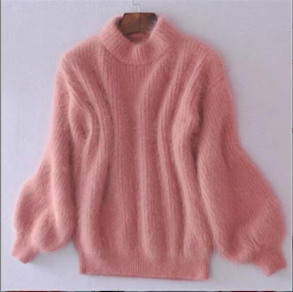 Amalya | Locker gestrickter Pullover aus Wolle