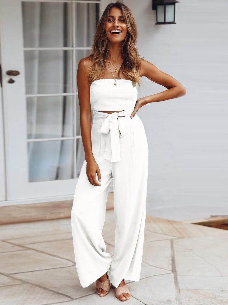 Umelina | Eleganter weiter Jumpsuit