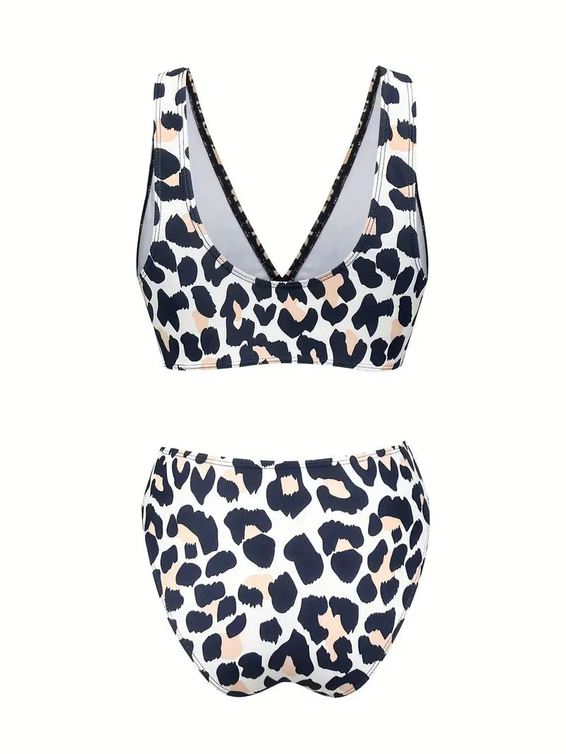 Xandra | Bikini-Set mit V-Ausschnitt