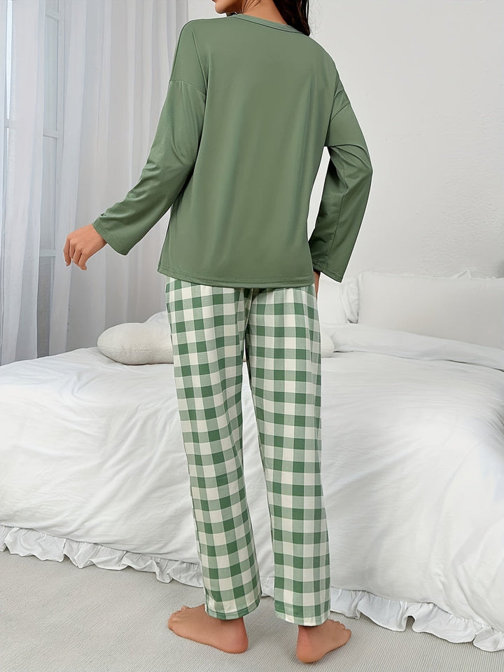 Lurette | Blumenprint Pyjama Set Damen