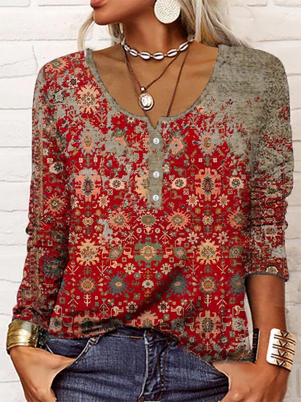 Cheryle | Eleganter Pullover mit Aztekenmuster