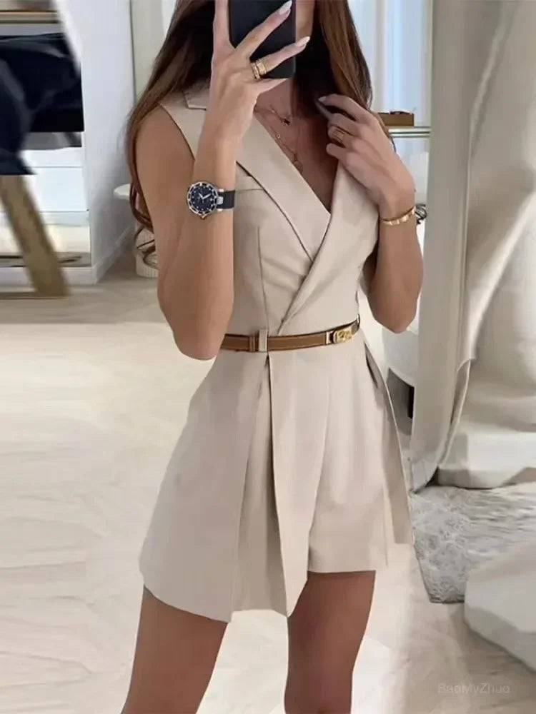 Janoryn | Ärmelloser Sommer Jumpsuit