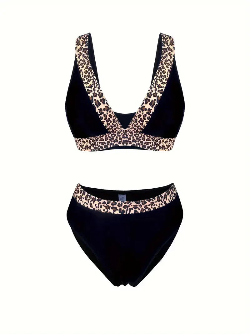 Xandra | Bikini-Set mit V-Ausschnitt
