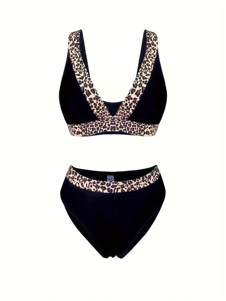 Xandra | Bikini-Set mit V-Ausschnitt