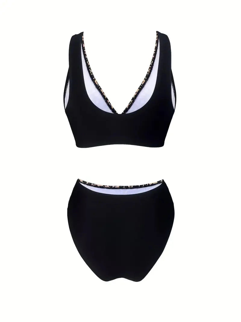 Xandra | Bikini-Set mit V-Ausschnitt