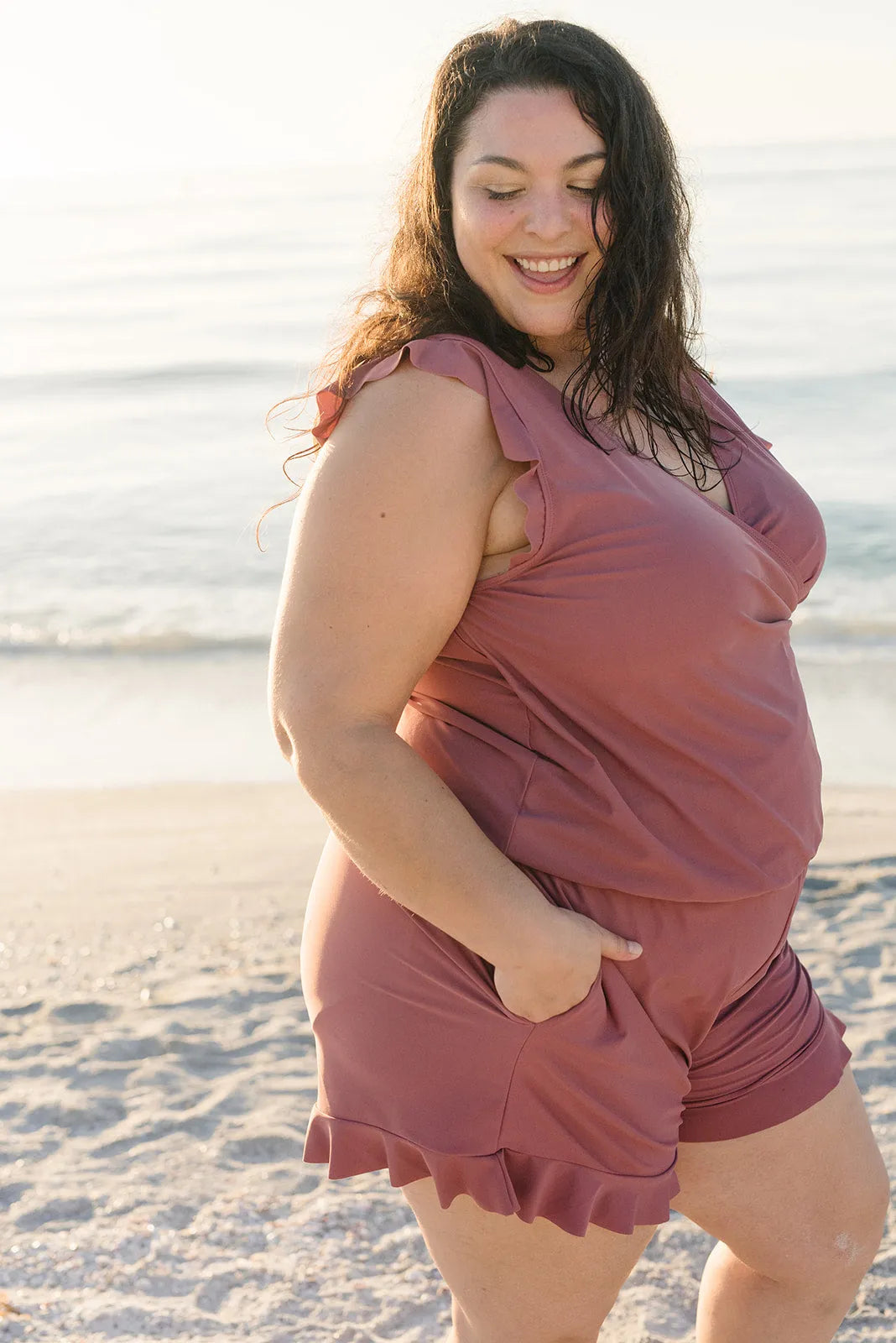 Xylona | Plus Size Badeanzug für Frauen
