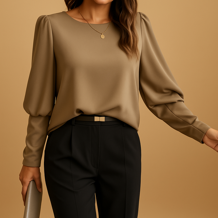 Cressilda | Damen Bluse Langarm