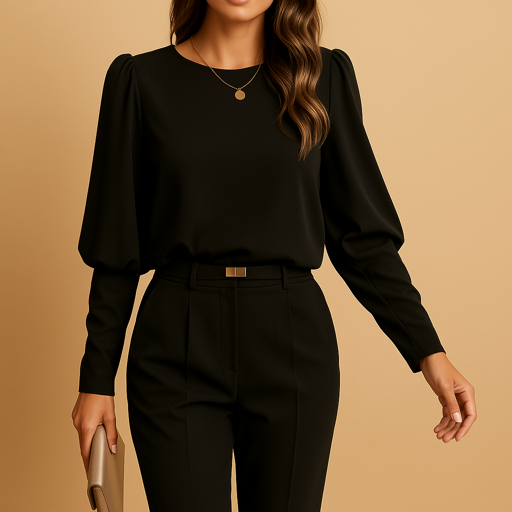 Cressilda | Damen Bluse Langarm