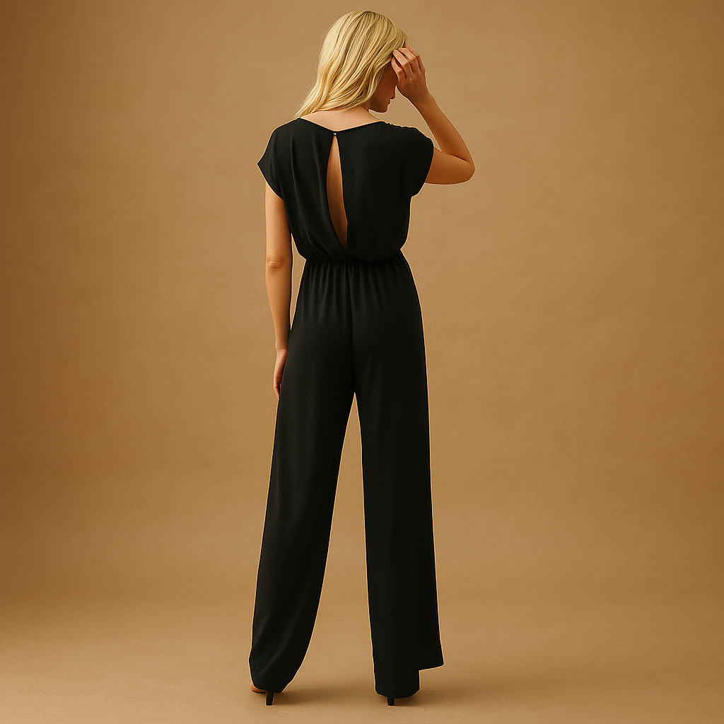 Kairavi | Sommerlicher V-Ausschnitt Jumpsuit