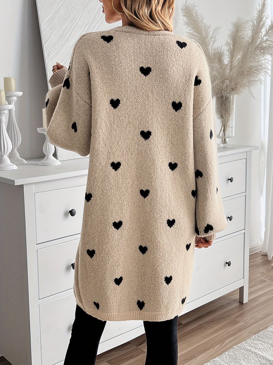 Federica | Lange Strickjacke