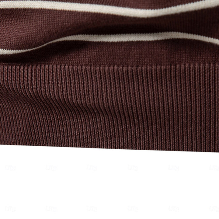 Vireo | Gestreifter Strickpullover Herren