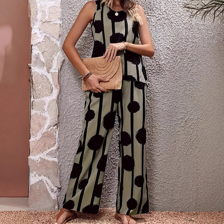 Senovia | Bedrucktes Streetstyle Zweiteiler-Set
