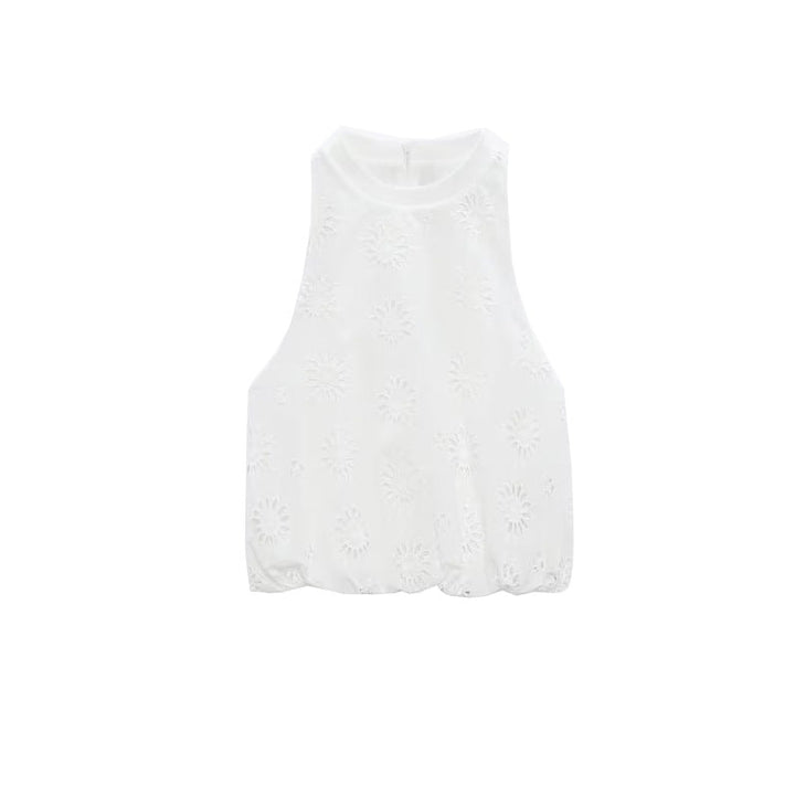 Ivindra | Besticktes Sommer-Set mit Spitze