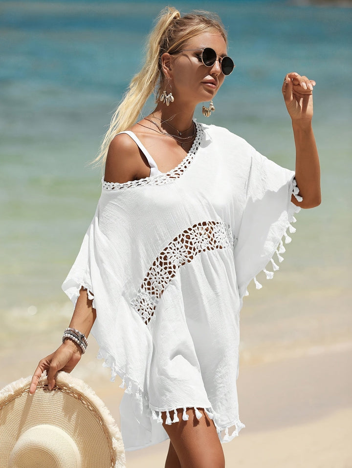 Taynelle | Boho Strandkleid mit Fransen
