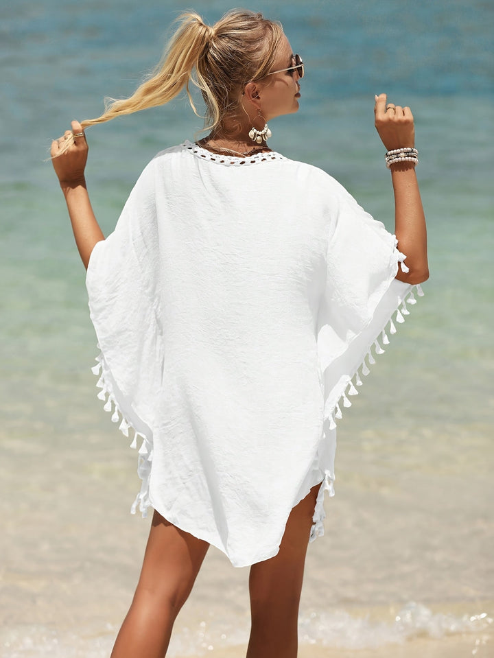 Taynelle | Boho Strandkleid mit Fransen