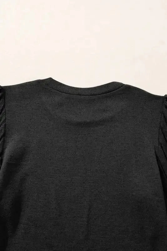 Tazira | Graues Rundhals Shirt Damen