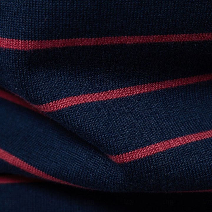 Vireo | Gestreifter Strickpullover Herren