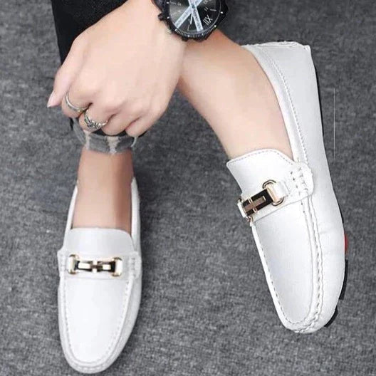 Rhone | Modische Leder-Slipper