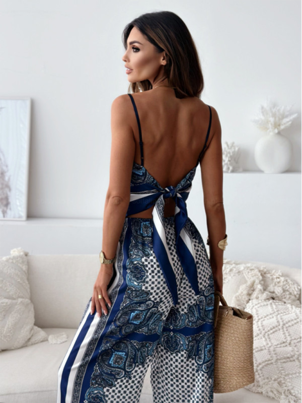 Ornella | Blumen Bustier Zweiteiler