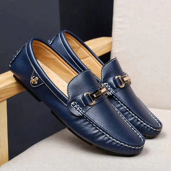 Rhone | Modische Leder-Slipper
